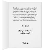 ポルトガル人のバーセロスのオウスター誕生日カード (内側 (右))