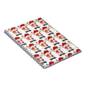 ポルトガル人のポデゴ犬がクリスマスの星を育てる ノートブック (右側)