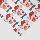 ポルトガル人のポデゴ犬がクリスマスの星を育てる 薄葉紙 (詳細)