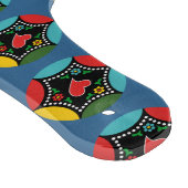 ポルトガル人の心のこもったクリスマスバウンルパターン カッティングボード (角)