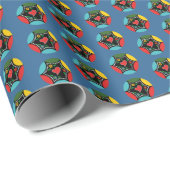 ポルトガル人の心のこもったクリスマスバウンルパターン ラッピングペーパー (ロールコーナー)