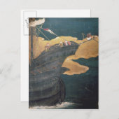 ポルトガル人の日本への到着2 ポストカード (正面/裏面)