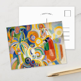 ポルトガル人女性 |ロバート・ドローネー ポストカード