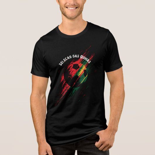 ポルトガル代表サッカーチーム トライブレンドTシャツ (正面)