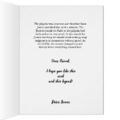 ポルトガル伝統的の誕生日カード (内側(右))