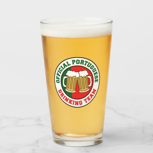 ポルトガル公式飲料団体旗ポルトガル タンブラーグラス (ドリンク正面)