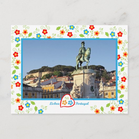 ポルトガル写真 – Terreiro do Pasoo ポストカード (正面)