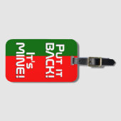 ポルトガル国おもしろい旗 ラゲッジタグ (正面横)