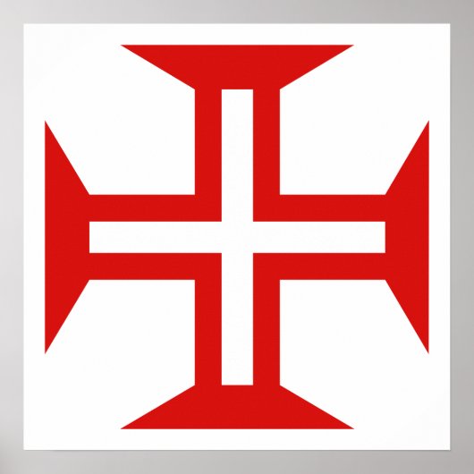 ポルトガル国交旗の記号 ポスター (正面)