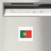 ポルトガル国国際的旗 マグネット (インサイチュ (食洗機))