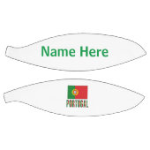 ポルトガル国旗とポルトガパーソナライズされたル バスケットボール (パネル)