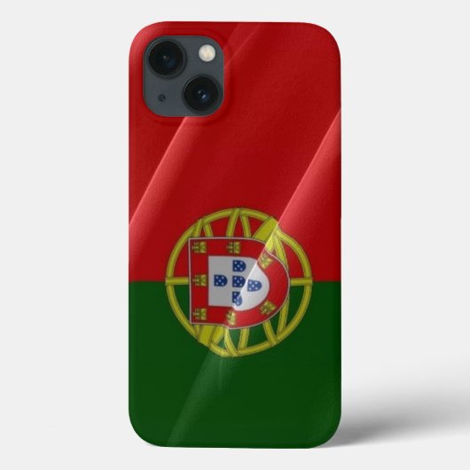 ポルトガル国旗なびく – Case-Mate iPhoneケース (裏面)