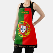 ポルトガル国旗のエプロン、ポルトガル料理人キッチン エプロン (インサイチュ)