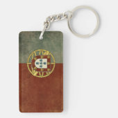 ポルトガル国旗のキーチェーン土産 キーホルダー (裏面)