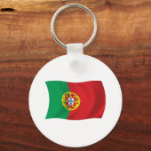 ポルトガル国旗のキーチェーン キーホルダー (正面)