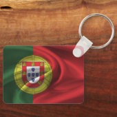 ポルトガル国旗のキーチェーン キーホルダー (正面)