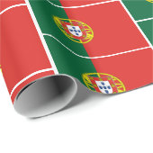 ポルトガル国旗のラッピング紙 ラッピングペーパー (ロールコーナー)