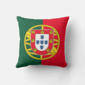 ポルトガル国旗の品質 クッション (裏面)