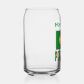 ポルトガル国旗の緑の個人用設定 ガラス缶 (右)