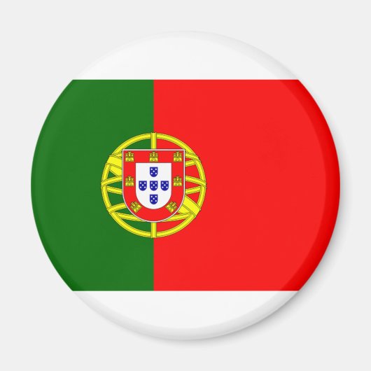 ポルトガル国旗の製品 マグネット (正面)