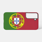ポルトガル国旗の電話番号 SAMSUNG GALAXYケース (裏面横)
