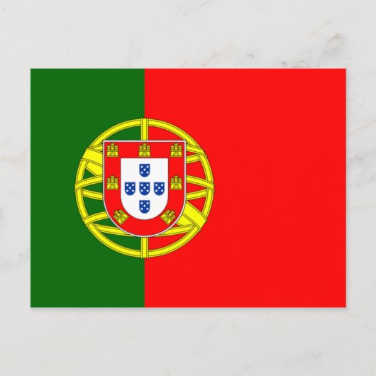 ポルトガル国旗はがき ポストカード (正面)