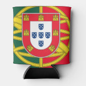 ポルトガル国旗は涼しくなる 缶クーラー (正面)