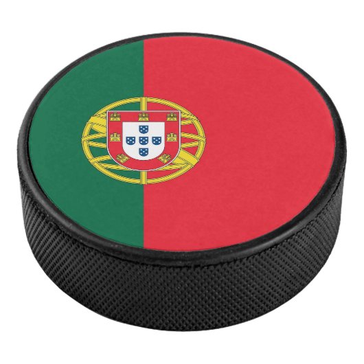 ポルトガル国旗を持つ愛国的なホッケーパック アイスホッケーパック (3/4)