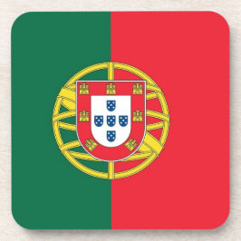 ポルトガル国旗を持つ懸命プラスチックのコースター コースター