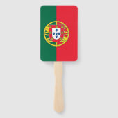 ポルトガル国旗を掲げたハンドファンのセット ハンドファン (裏面)