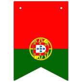 ポルトガル国旗エスカチョン赤緑のバンティングフラグ バンティングフラッグ (第3の旗)