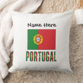 ポルトガル国旗カスタマイズ商品 クッション (ブランケット)