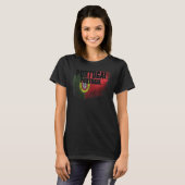 ポルトガル国旗グランジ1 Tシャツ (正面フル)
