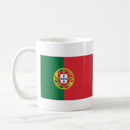 ポルトガル国旗マグカップ ポルトガル国歌のタイトル入り コーヒーマグカップ