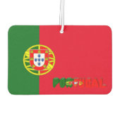 ポルトガル国旗 カーエアーフレッシュナー (裏面)