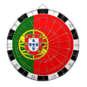 ポルトガル国旗/ゲーム板 ダーツボード (正面)
