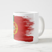 ポルトガル国旗 ジャンボコーヒーマグカップ (正面右)