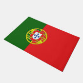 ポルトガル国旗 ドアマット (アングル)