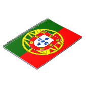 ポルトガル国旗 ノートブック (左側)