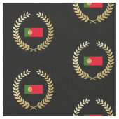 ポルトガル国旗 ファブリック (クローズアップ)