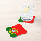 ポルトガル国旗 ペーパーコースター (インサイチュ)