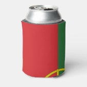 ポルトガル国旗、ポルトガル愛国的プライド贈り物 缶クーラー (缶裏面)