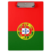 ポルトガル国旗(ポルトガル) クリップボード (正面)