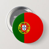 ポルトガル国旗（ポルトガル） 缶バッジ (正面&裏面)