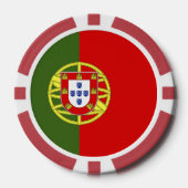 ポルトガル国旗 ポーカーチップ (正面)
