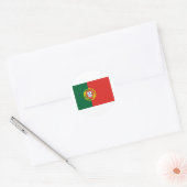 ポルトガル国旗 ラウンドシール (封筒)