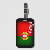 ポルトガル国旗 ラゲッジタグ (正面縦)
