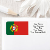 ポルトガル国旗 ラベル (インサイチュ)