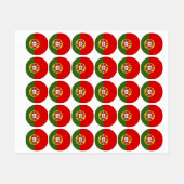 ポルトガル国旗 ラベル (シート)