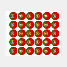 ポルトガル国旗 ラベル